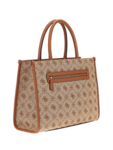 GUESS 1 USCITA Guess Neda 2 Comp Tote Borsa a Mano Donna Marrone Marrone